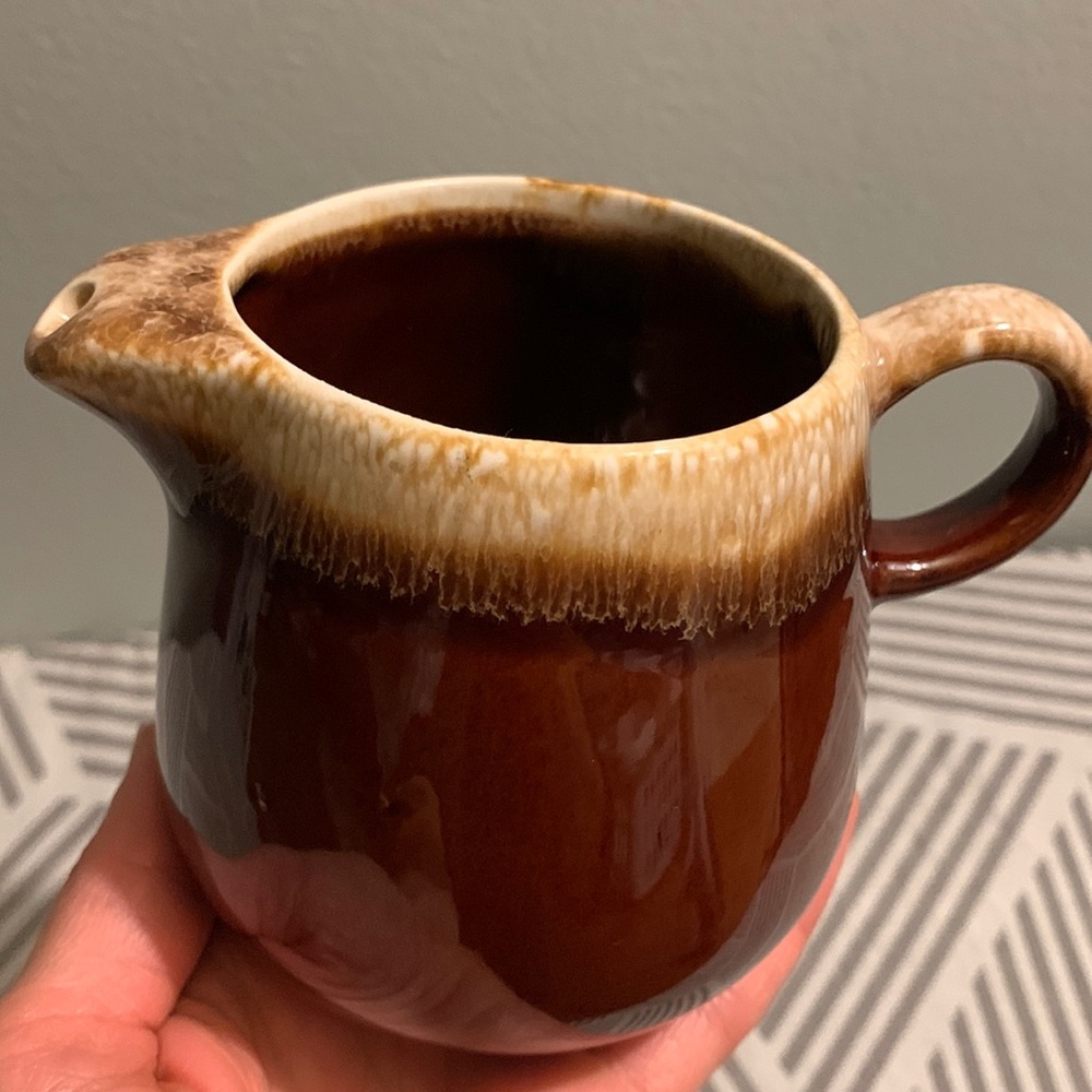 McCoy pottery cream pitcher